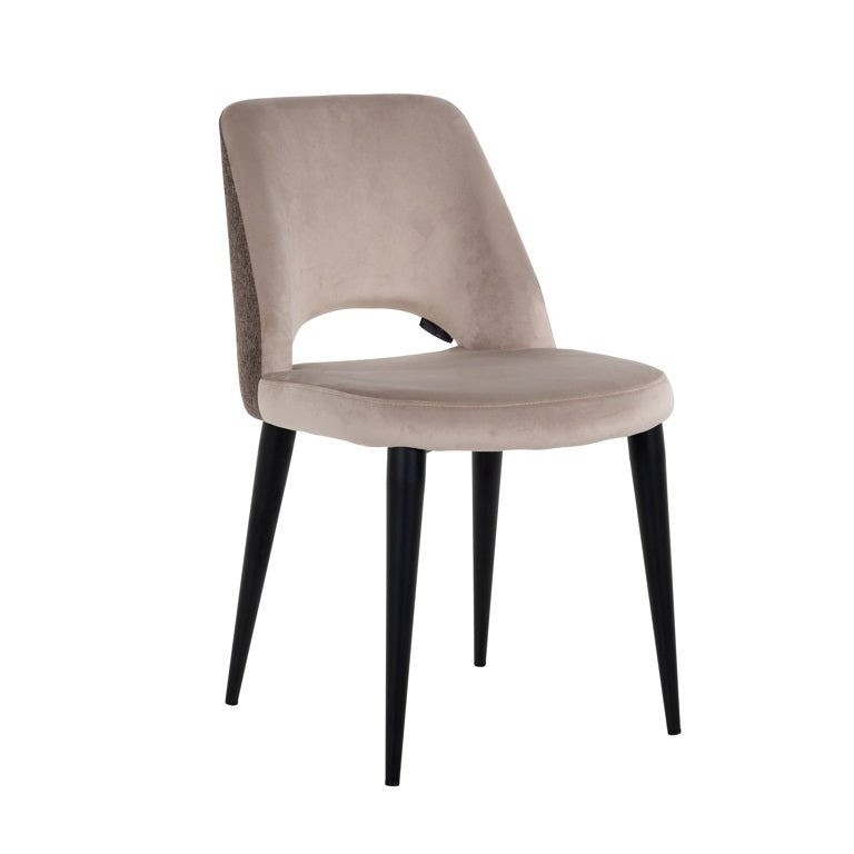 Tabbi designer dining chair in 2 tone-Renaissance Design Studio