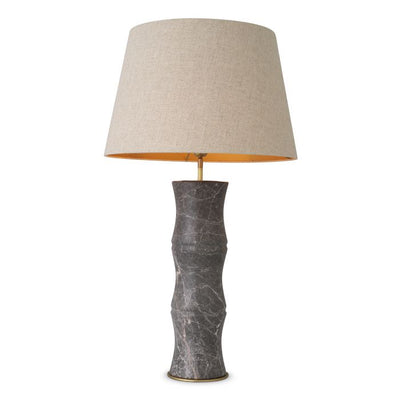 Table lamp  Bonny marble and antique brass finish Bon Nuit by Eichholtz