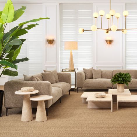 Table lamp Travertine marble Benson by Eichholtz-Renaissance Design Studio