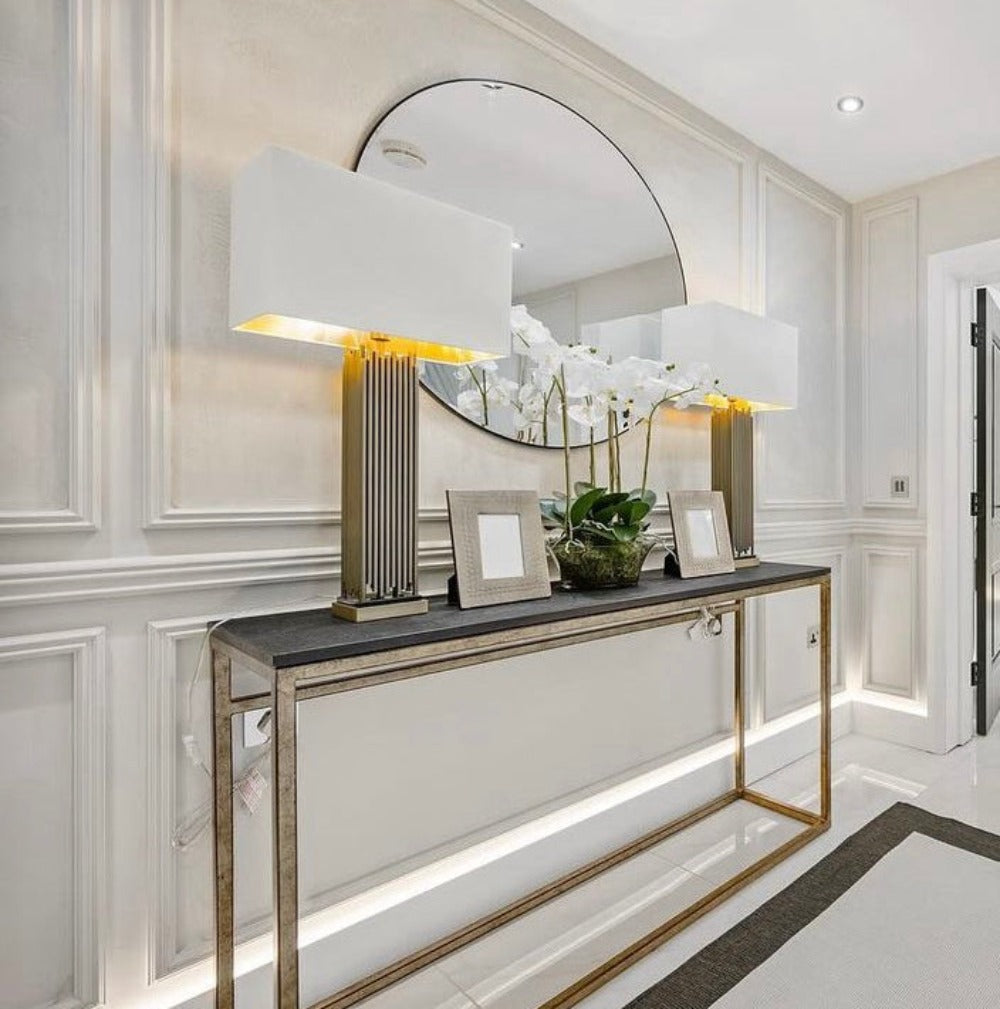 Tasha architectural Table Lamp-Table lamps-Renaissance Design Studio