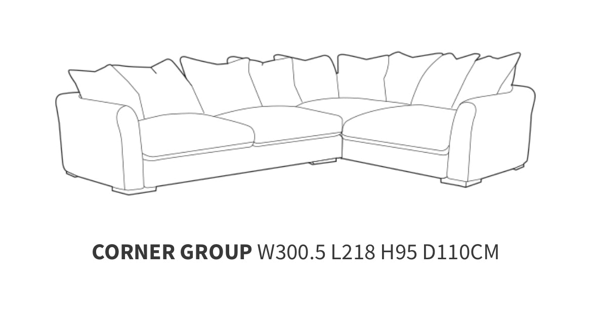 Teacake corner group sustainable collection by Westbridge.-Renaissance Design Studio