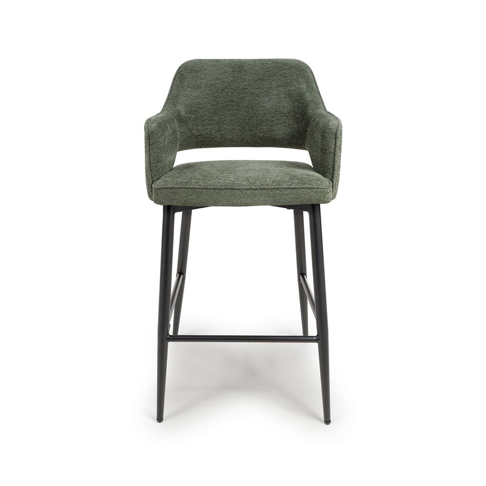 Tandy seating collection   Chairs Counter & Bar stool black leg in choice  of  5 colours