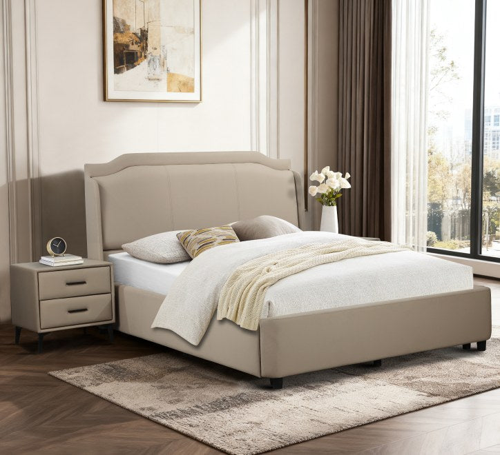 Temple ottoman gas lift bed-bed-Renaissance Design Studio