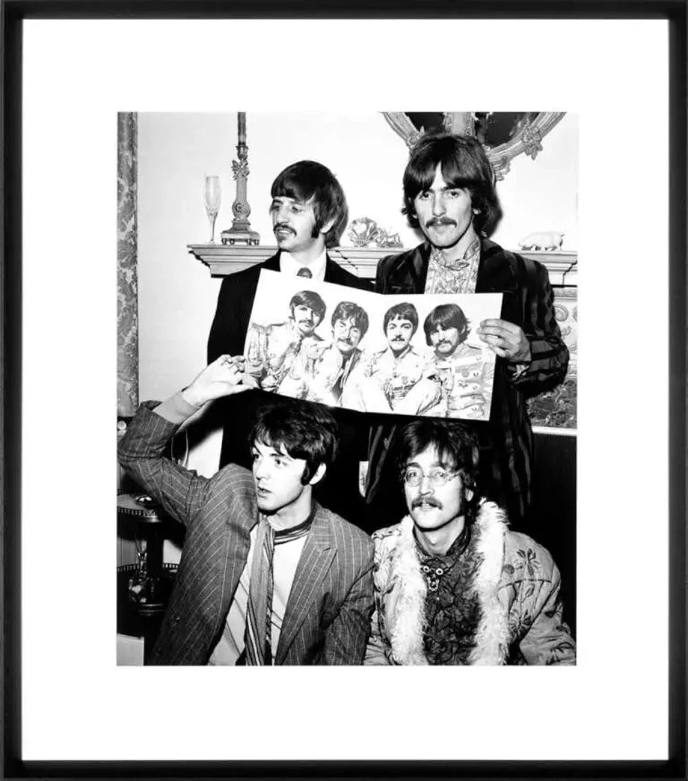 The Beatles, May 1967 Hand made framed art work-Wall Art-Renaissance Design Studio