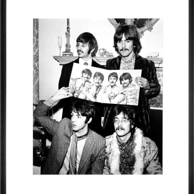The Beatles, May 1967 Hand made framed art work