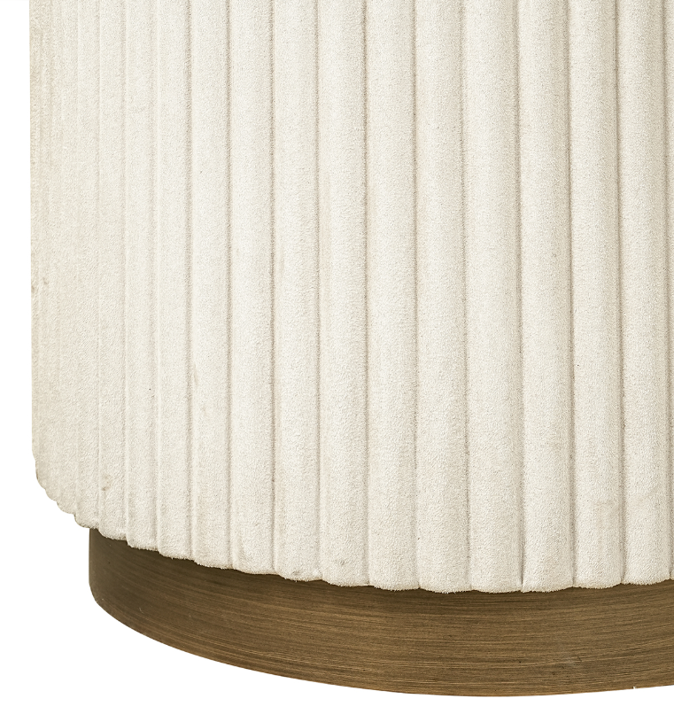 Tina Nest of round side tables white-Renaissance Design Studio