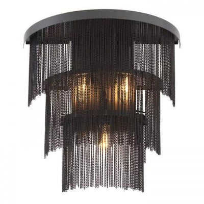 Tissot wall light black bronze by Eichholtz