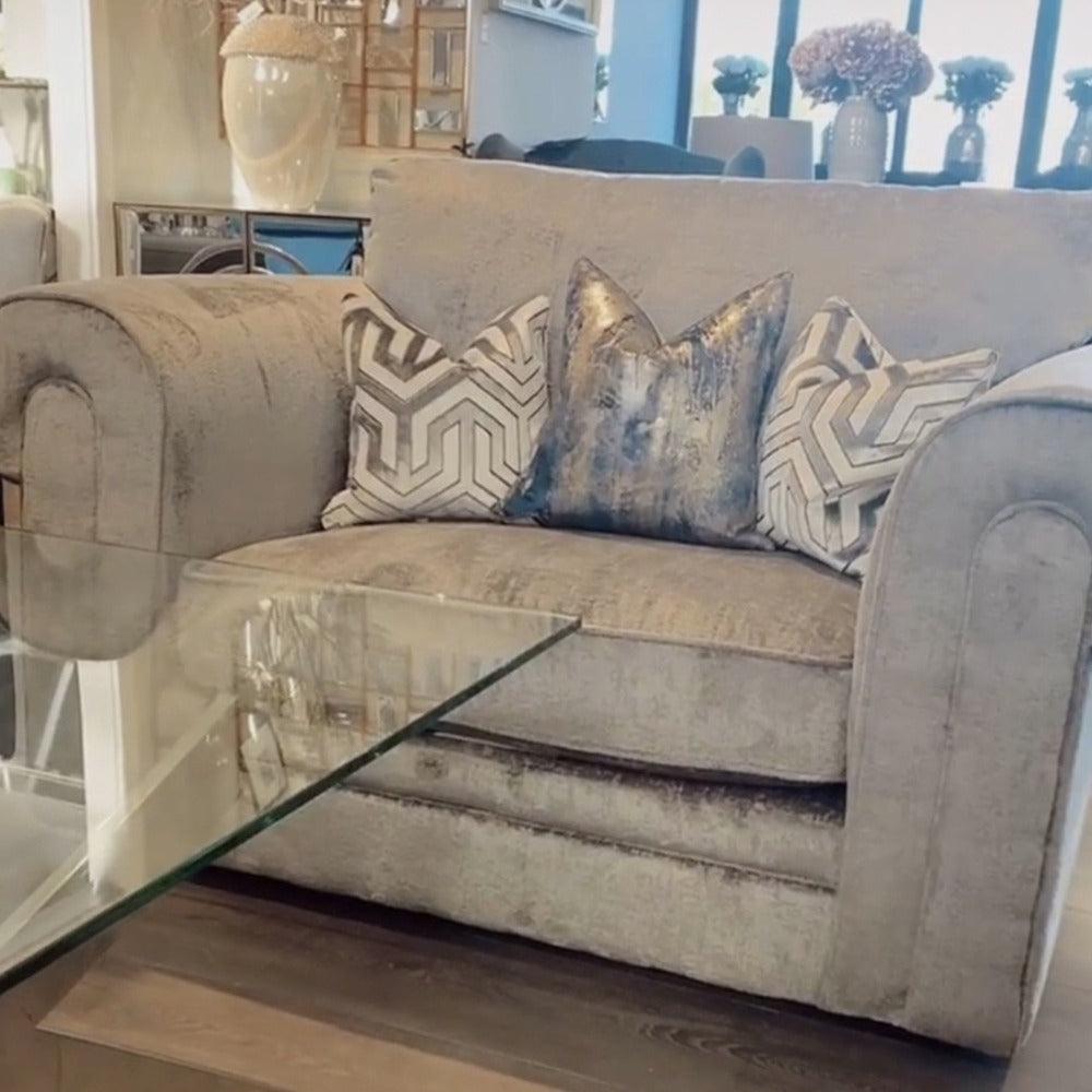 Titan XL SPLIT stunning sofa custom made in stock  by Whitemeadow