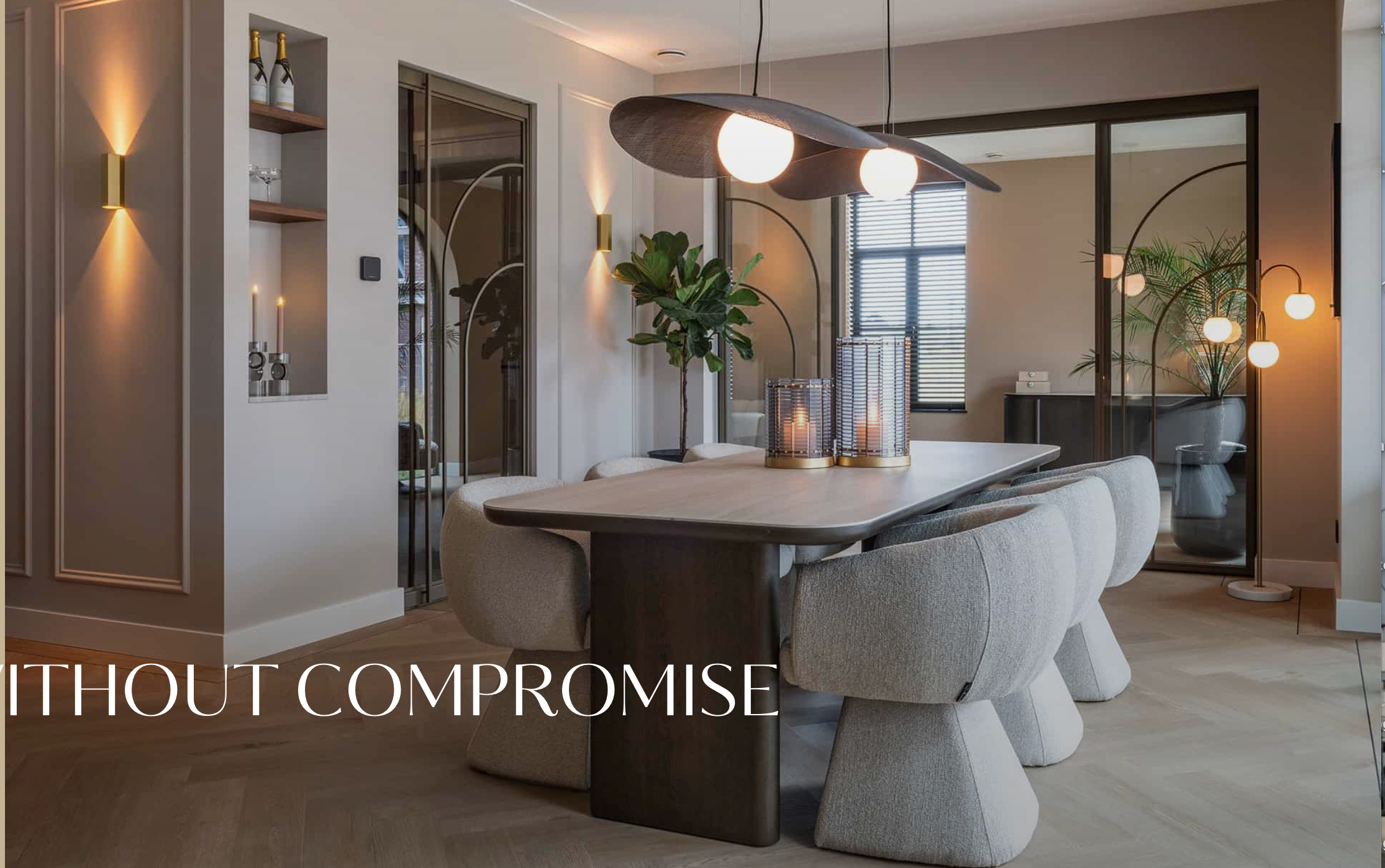 Travertine marble oval table with sloping pedestal base-Renaissance Design Studio