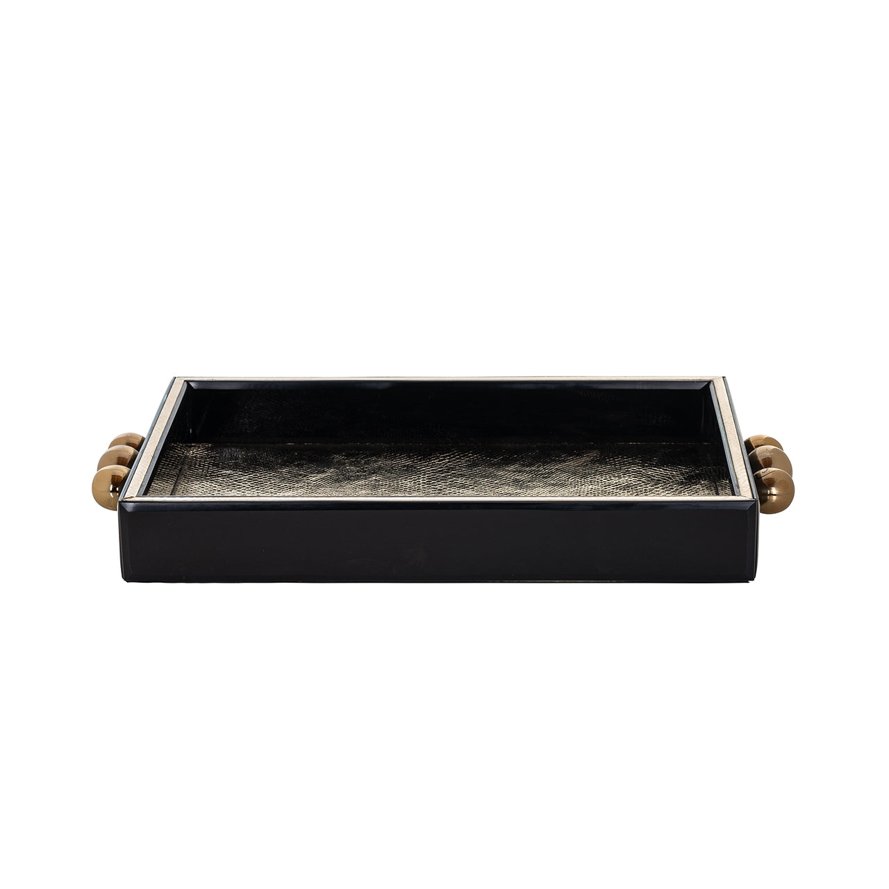 Tray Live Black and Gold-Renaissance Design Studio