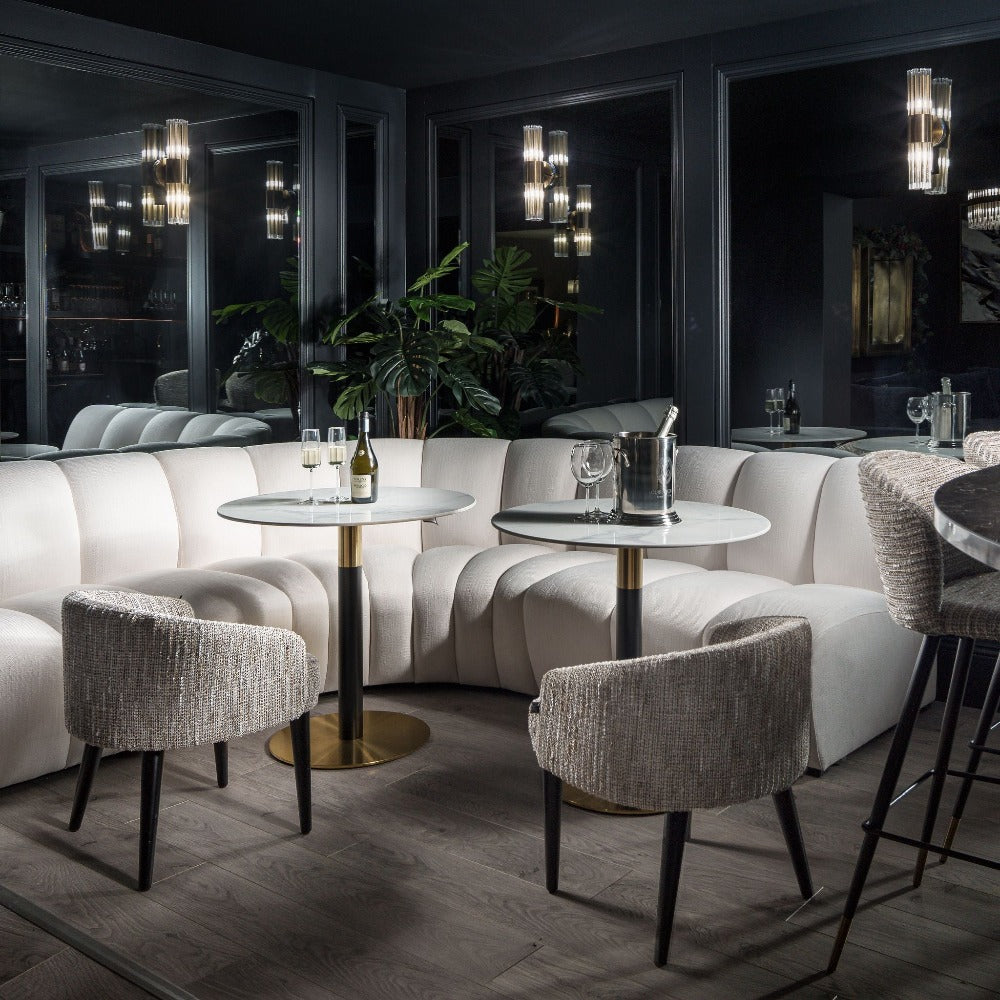 Trevor marble Bistro Table by Eichholtz-Renaissance Design Studio