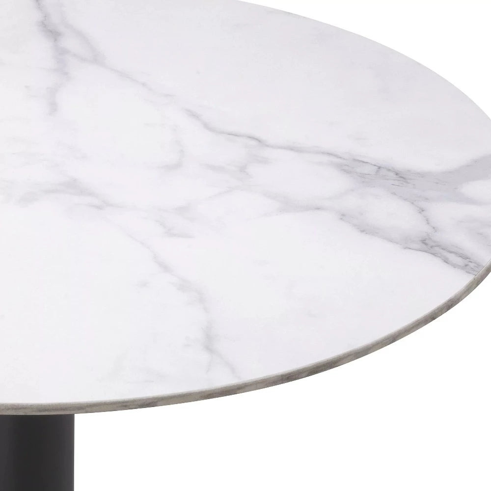 Trevor marble Bistro Table by Eichholtz