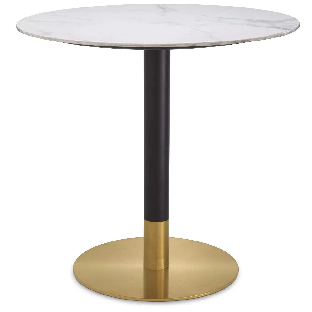 Trevor marble Bistro Table by Eichholtz