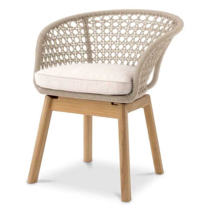 Trinity outdoor dining chair by Eichholtz