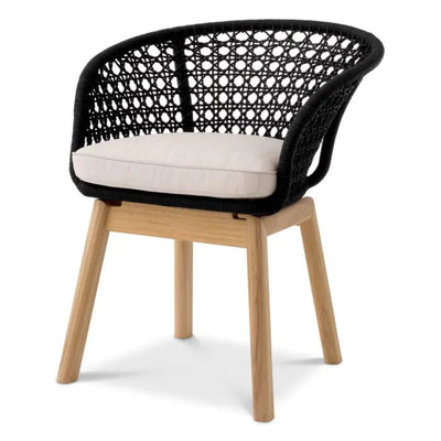 Trinity outdoor dining chair by Eichholtz