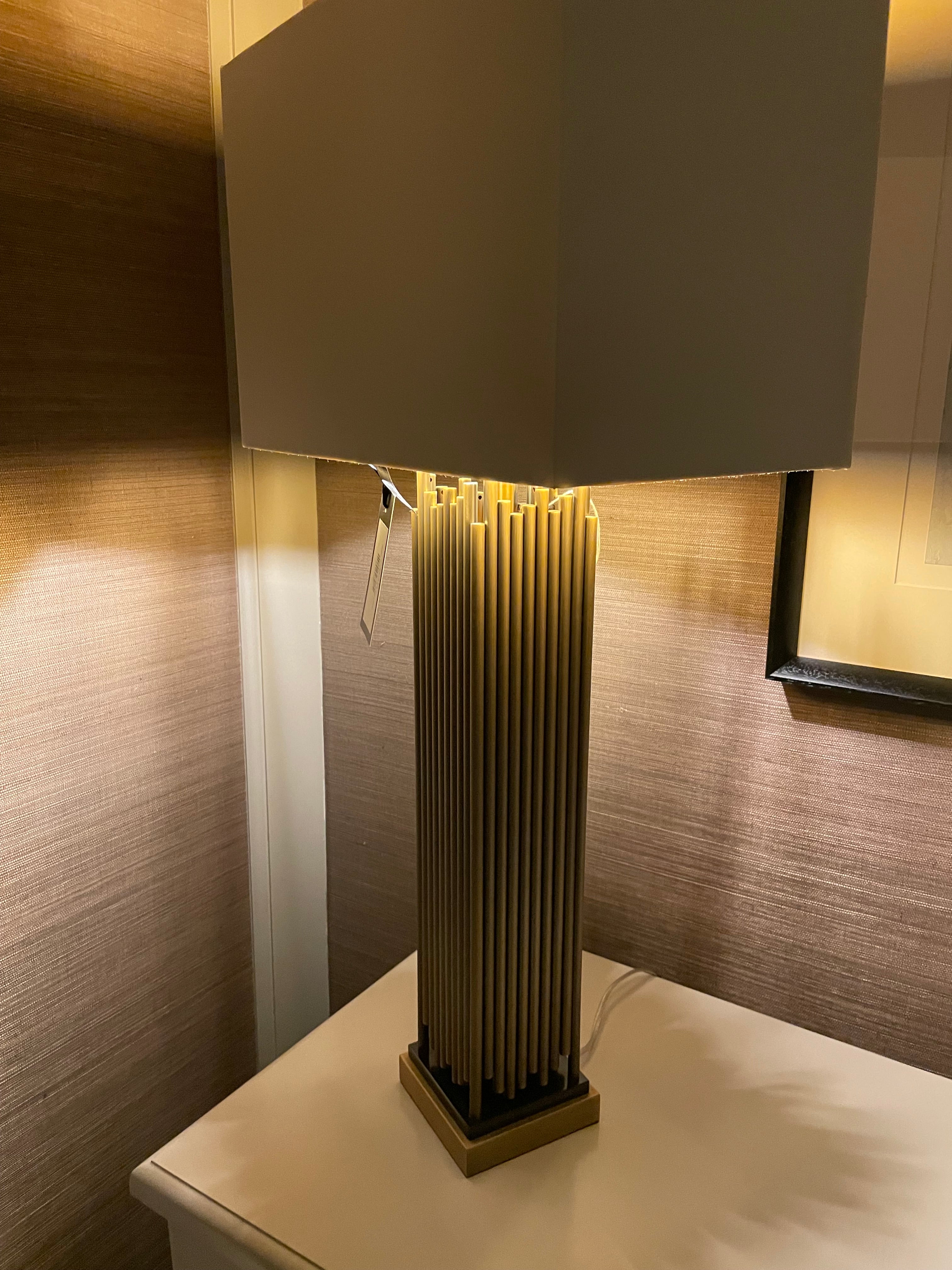 Tasha architectural Table Lamp bu RV Astley reduced-Renaissance Design Studio