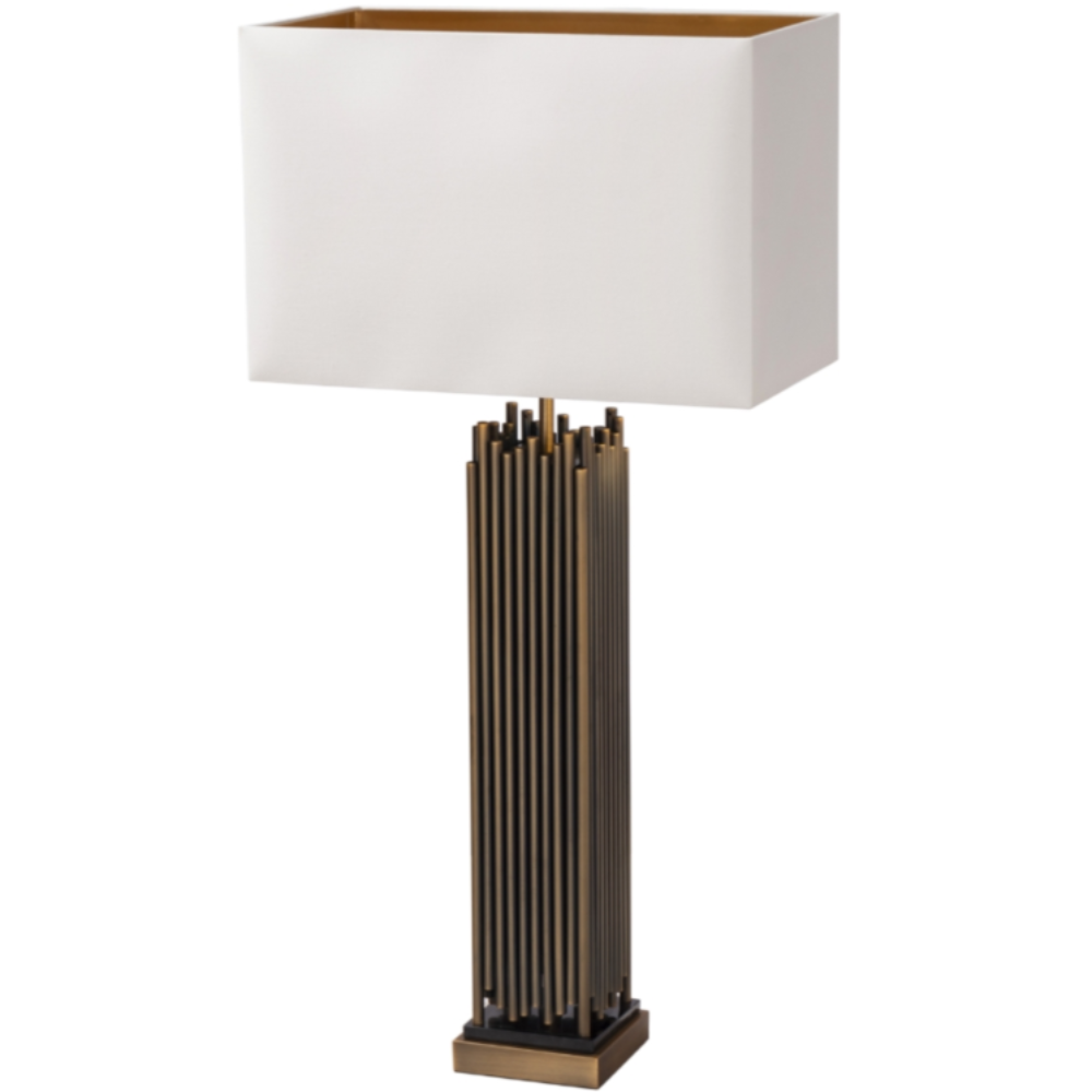 Tasha architectural Table Lamp bu RV Astley reduced-Renaissance Design Studio