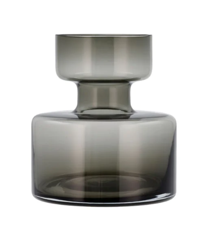 Tubular Glass Vase 20 cm-Vase-Renaissance Design Studio