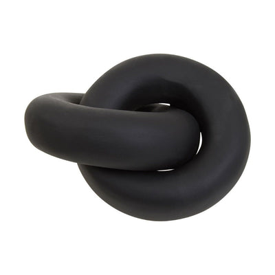 TUNDRA BLACK KNOT SCULPTURE