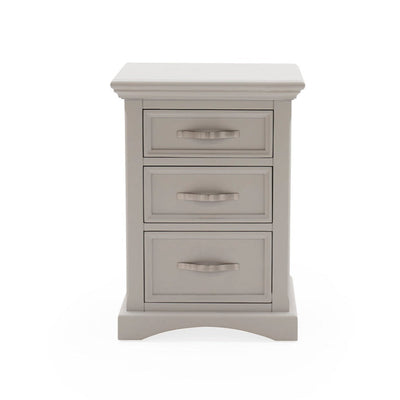 Turner  3 door  Bedside Locker  in warm grey Reduced SALE PRICE
