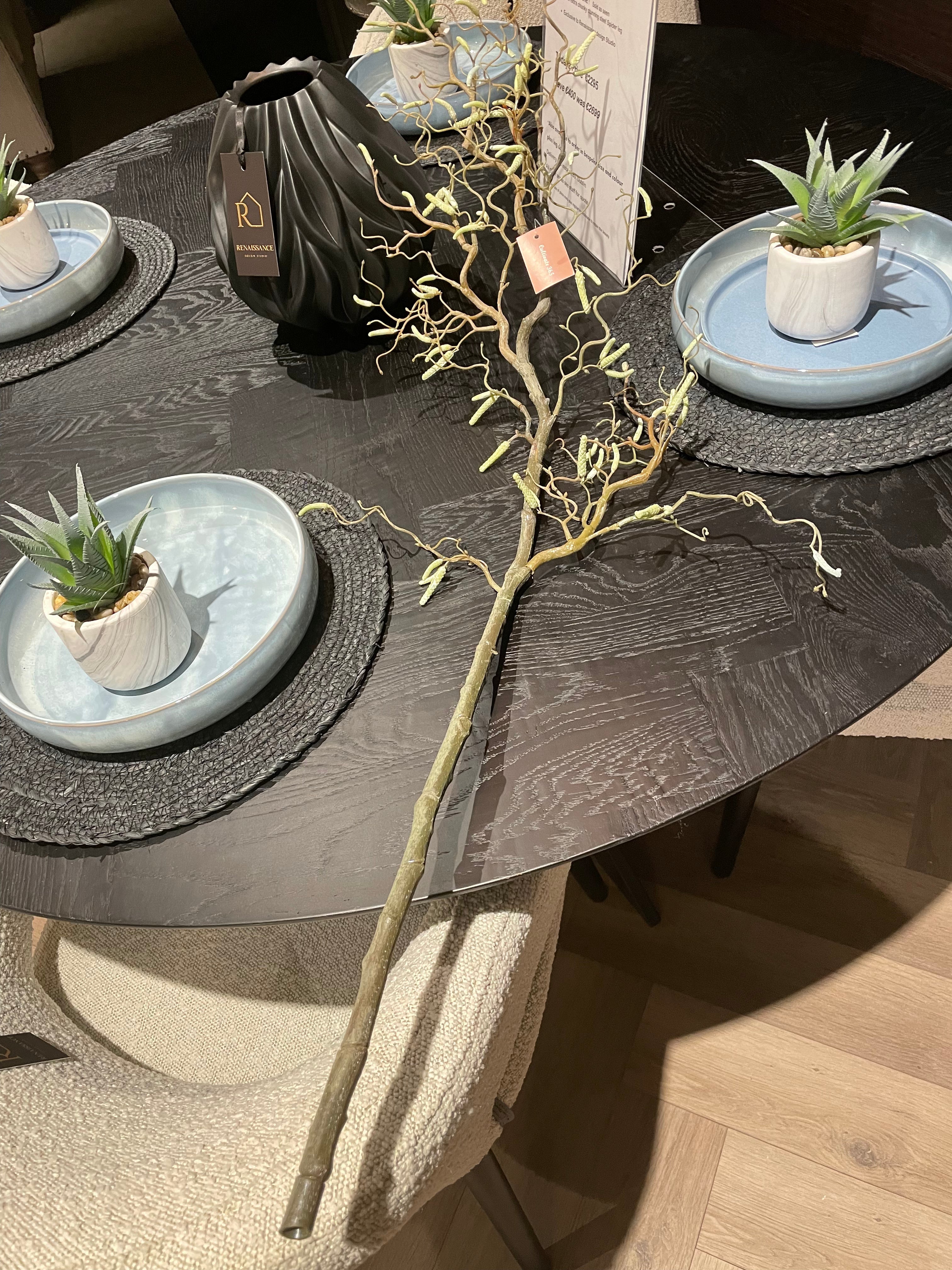 Twig green branch 106 cm-Renaissance Design Studio