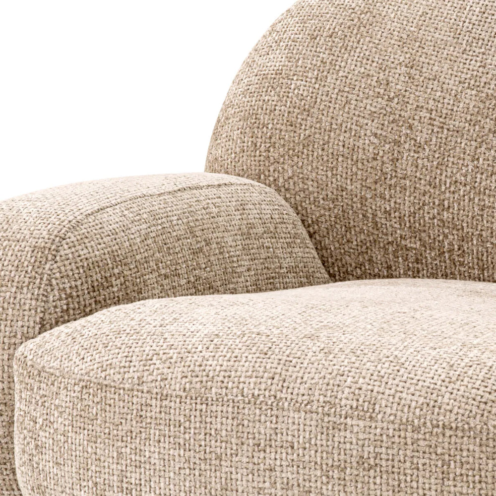 Swivel Chair Udine Lyssa sand by Eichholtz