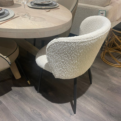 Value Ely Dining Chair Boucle