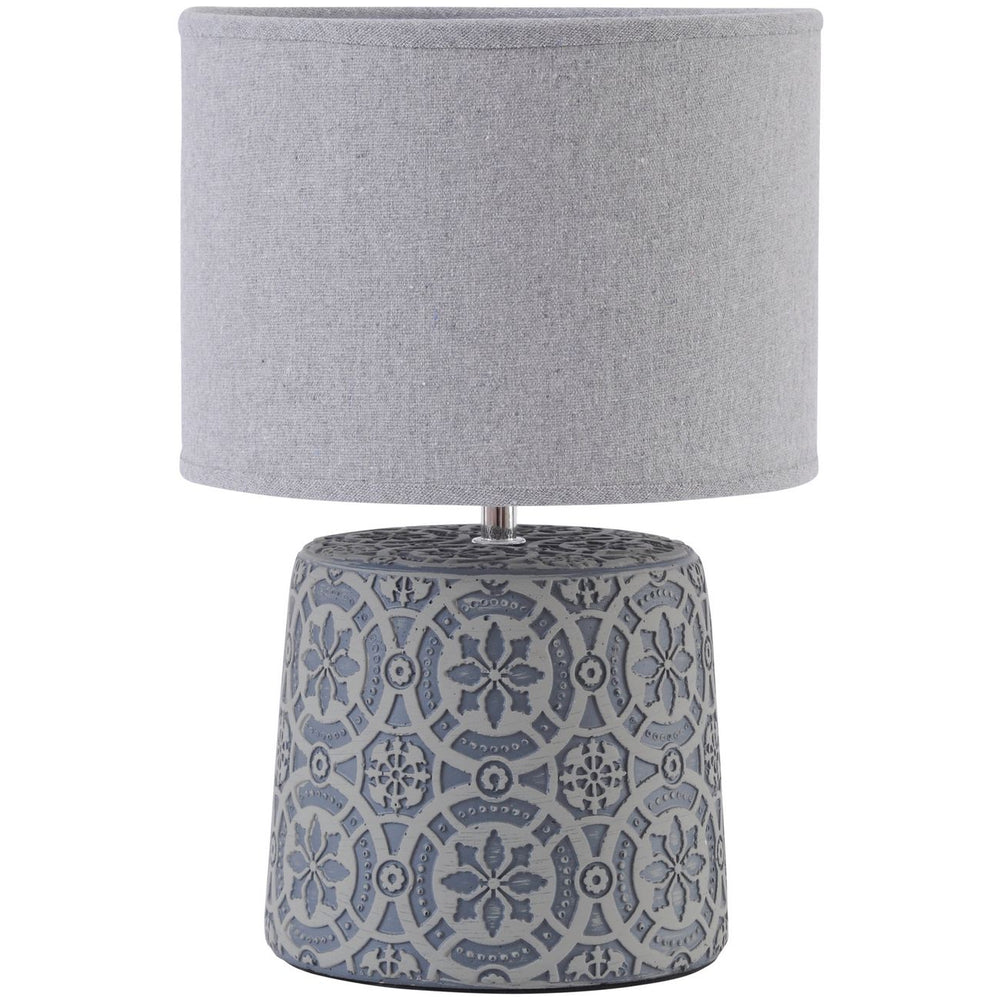 Vedder Grey Concrete Lamps set of 2 reduced ex display