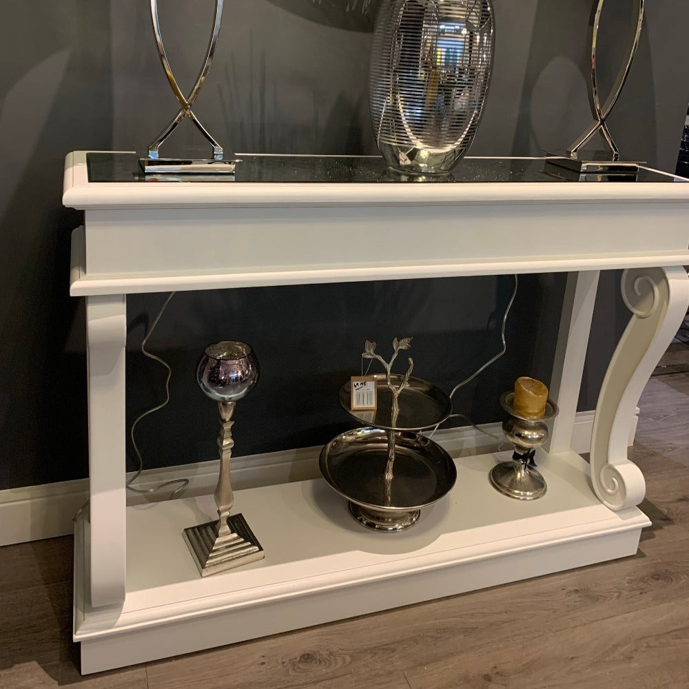 Veronica 140 cm console table €995-Renaissance Design Studio