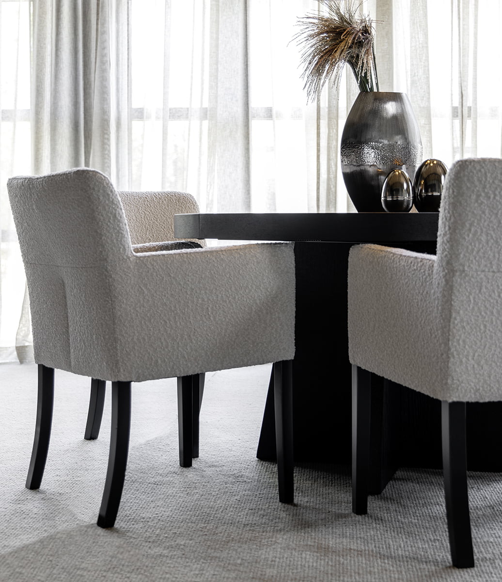 Victory Luxury dining armchair-Renaissance Design Studio
