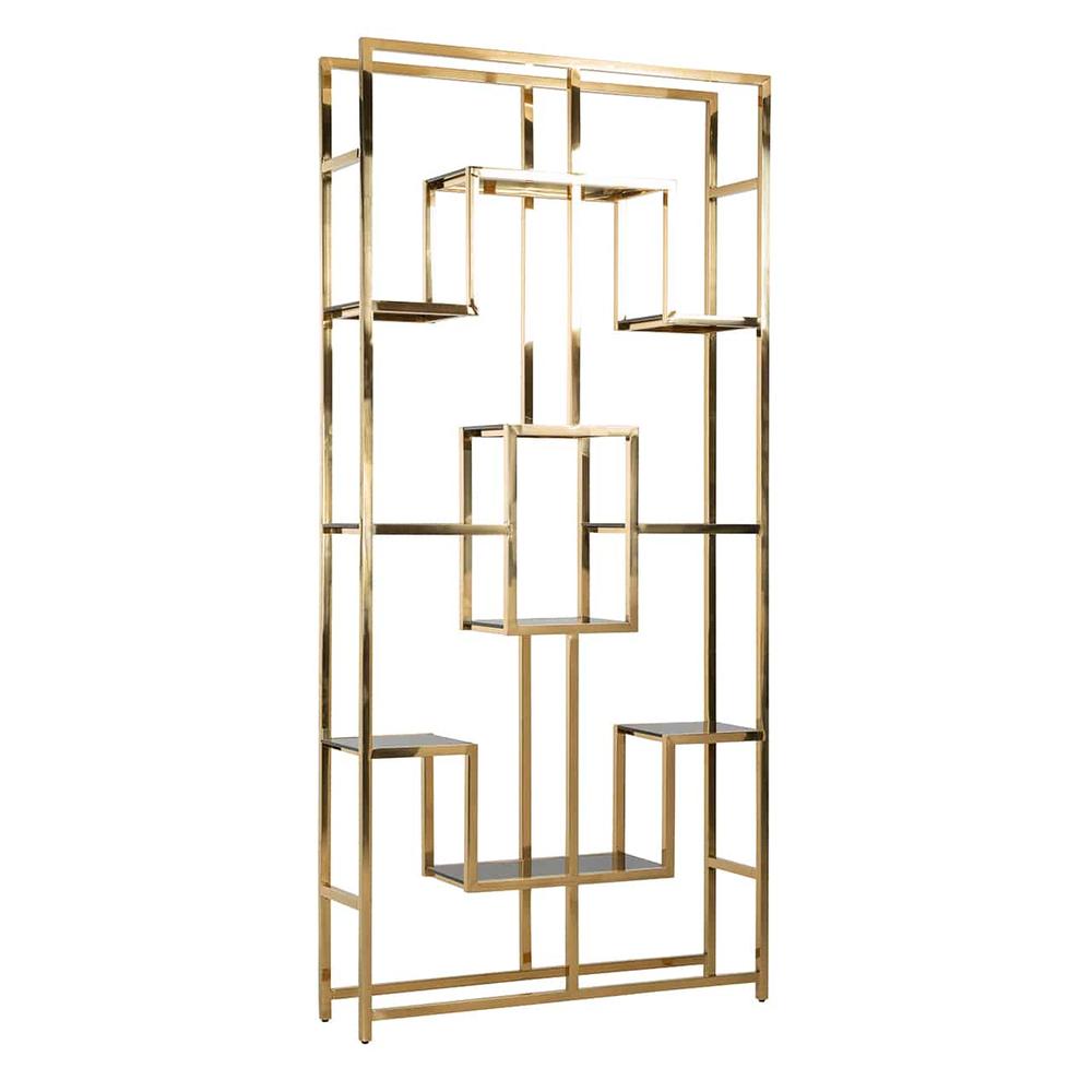 Vienna Black and Gold Display Unit last one REDUCED TO CLEAR-Renaissance Design Studio