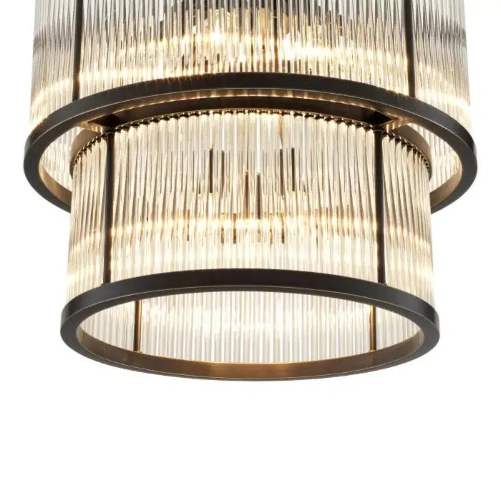 Vienna double BRONZED Chandelier  Almost 50% OFF EX-DISPLAY