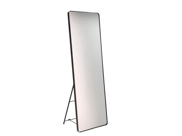 Villa Collection Verdal long gold Mirror 140 x 45  cm black