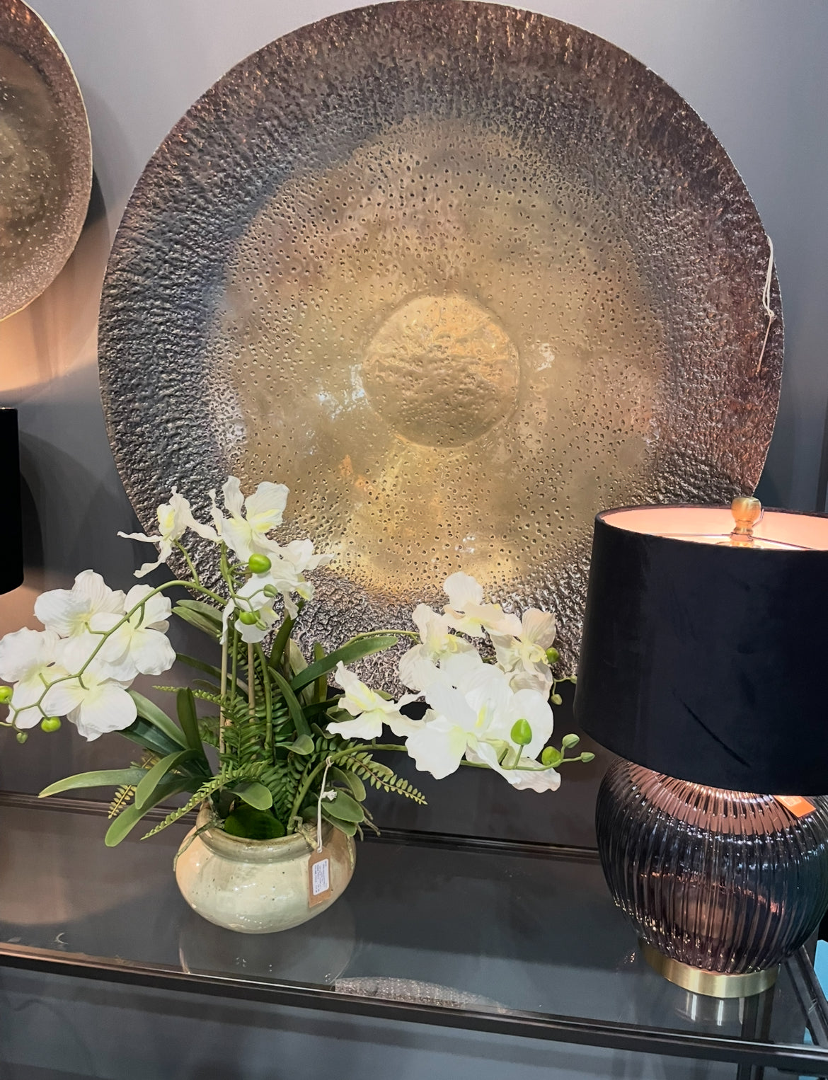 Wall disc Zinc extra large size-Renaissance Design Studio