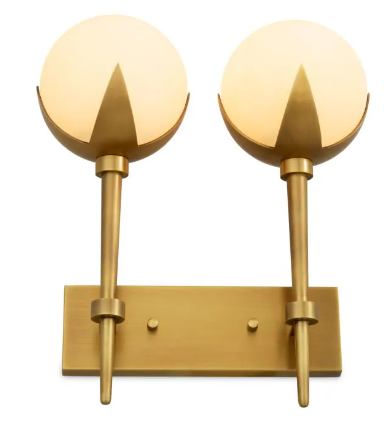 Wall Lamp Alesa Double by Eichholtz-Renaissance Design Studio
