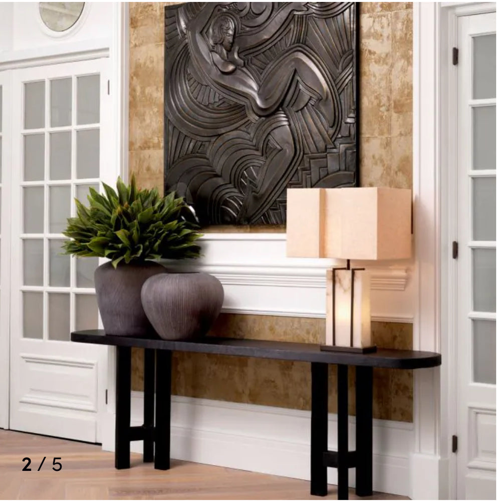 Wall object Follies Bergere bronze finish by Eichholtz