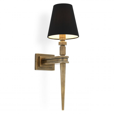 Waterloo wall light by Eichholtz in bronze