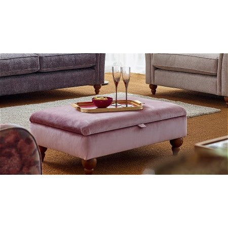 Westbridge bespoke footstools made to order in the fabric of your choice 24