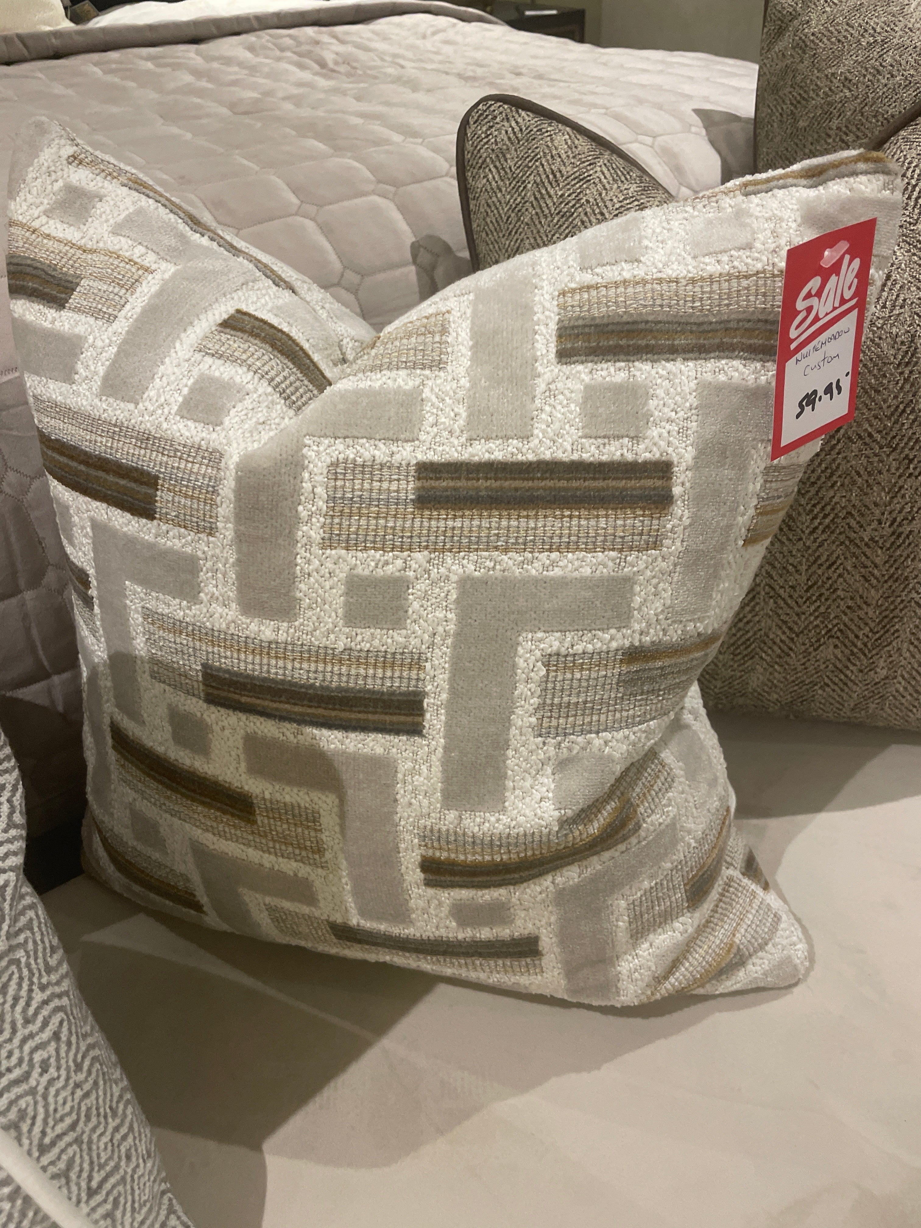 Whitemeadow custom made scatter cushions in various sizes-Renaissance Design Studio