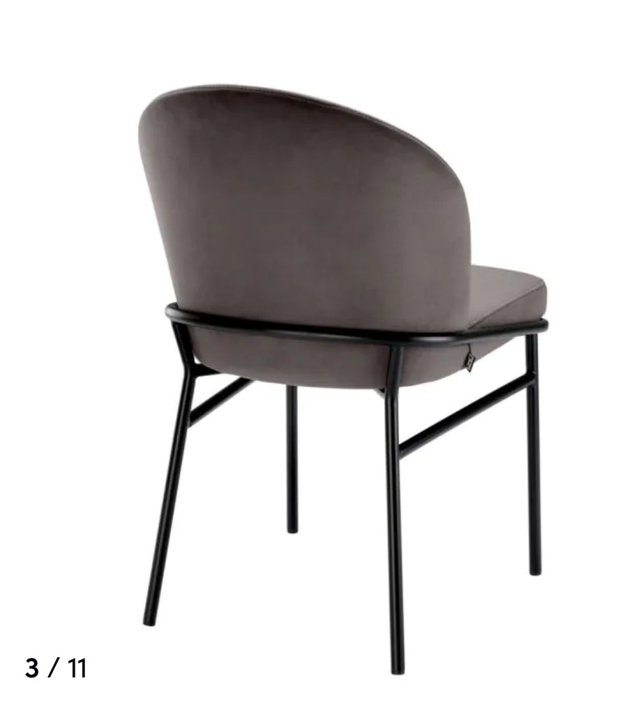 Willis Dining Chairs Savona Greige by Eichholtz 30% Off-Renaissance Design Studio