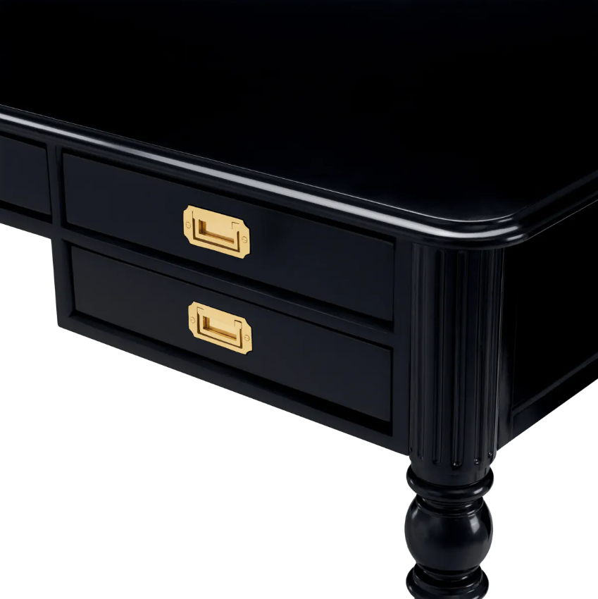 Wimbledon Desk by Eichholtz new Met Collection.-Renaissance Design Studio