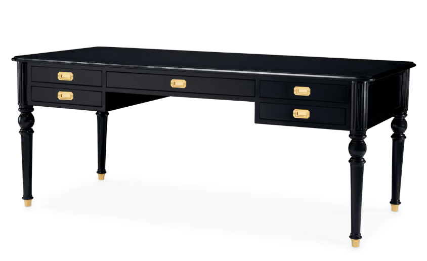 Wimbledon Desk by Eichholtz new Met Collection.-Renaissance Design Studio