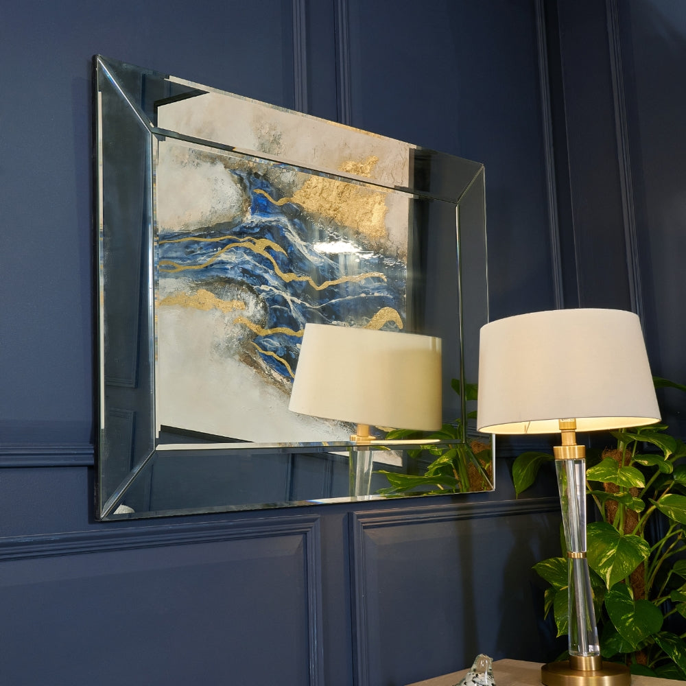 Zadie rectangle timeless mirror by RV Astley-Renaissance Design Studio