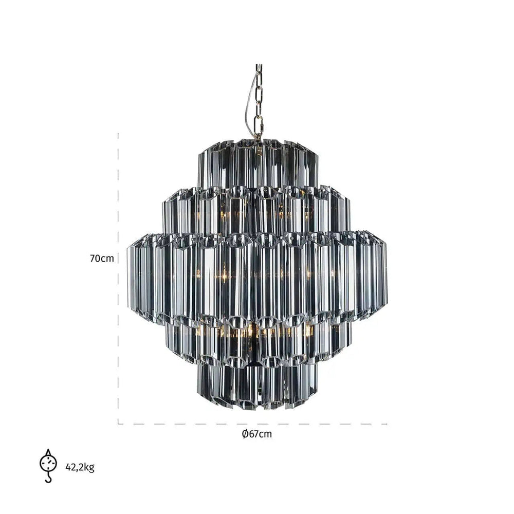 Zara Large Hanging Lamp  chandelier reduced by 30%.   size 66cm
