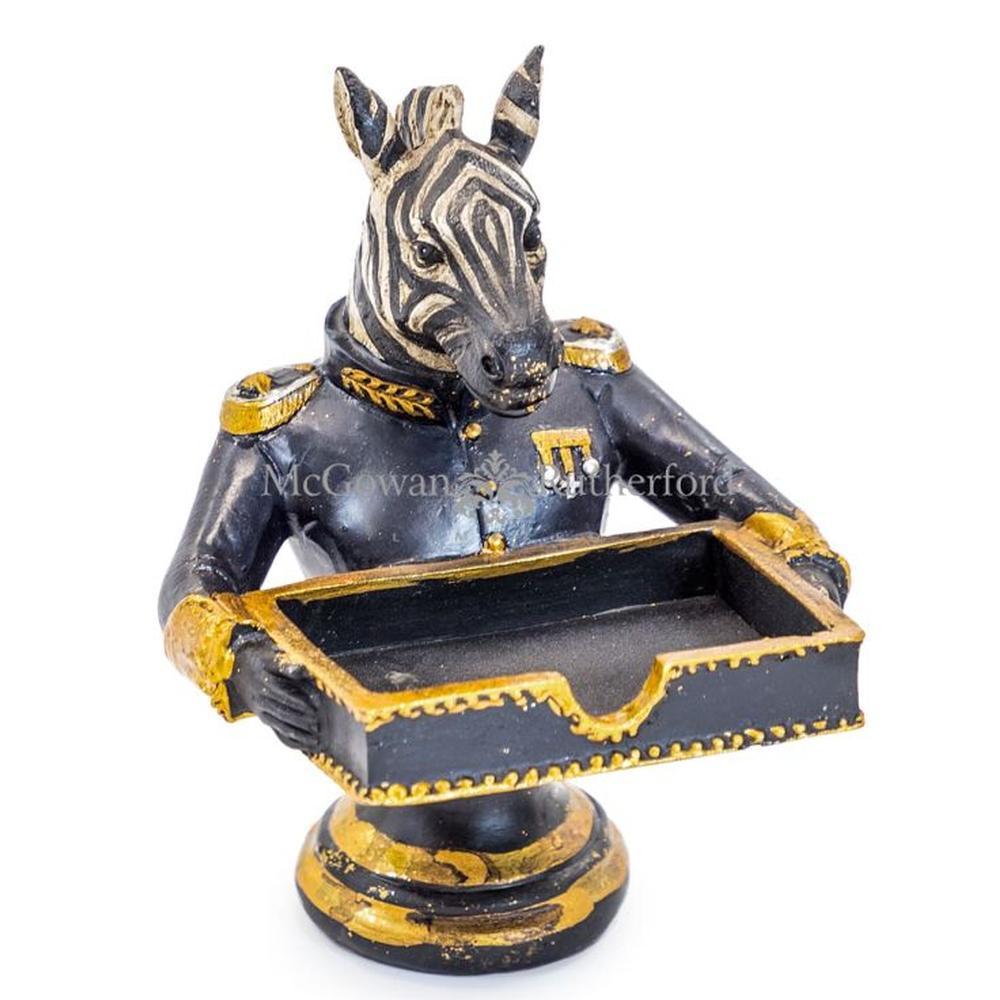 Zebra Card Holder Sweet Tray-Renaissance Design Studio