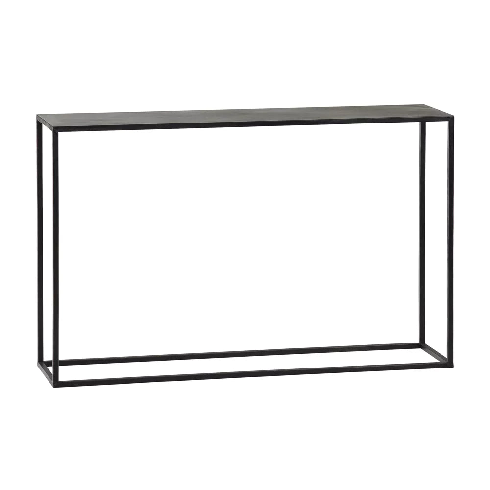 Zena Black Slim Console Table last one sold as seen sold out