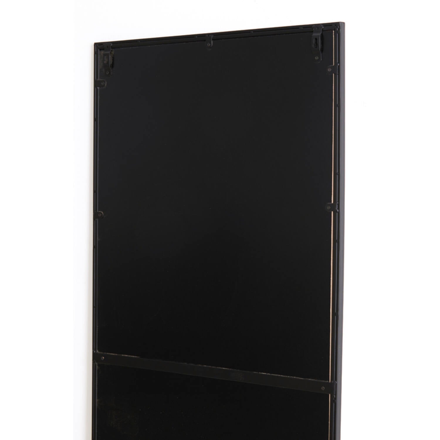 ZENA clear glass+black Large Mirror. 50 x 170 cm-Renaissance Design Studio