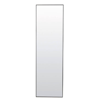 ZENA clear glass+black Large Mirror. 50 x 170 cm